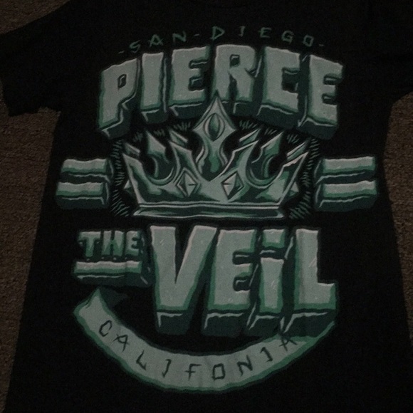 pierce the veil teal tee - Picture 1 of 1